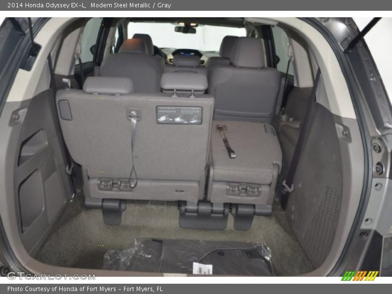 Modern Steel Metallic / Gray 2014 Honda Odyssey EX-L