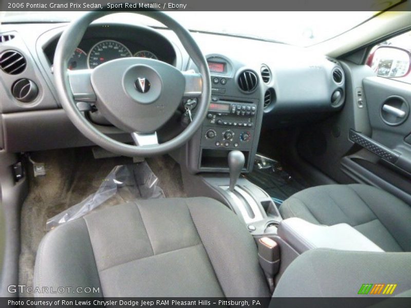 Sport Red Metallic / Ebony 2006 Pontiac Grand Prix Sedan