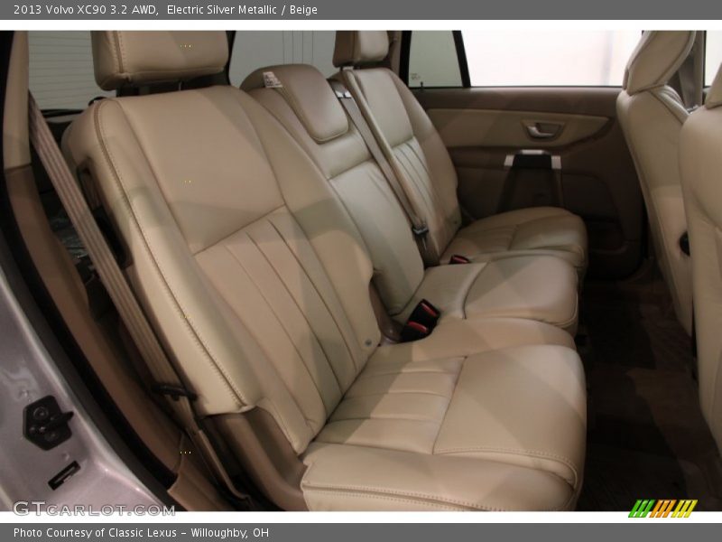 Rear Seat of 2013 XC90 3.2 AWD