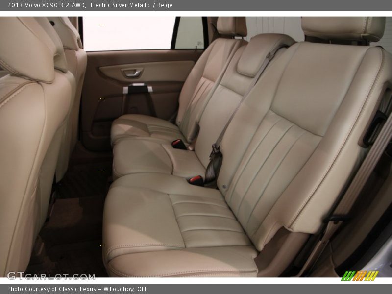 Rear Seat of 2013 XC90 3.2 AWD