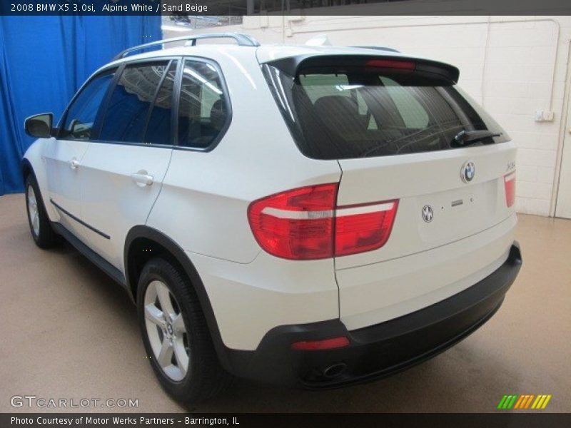 Alpine White / Sand Beige 2008 BMW X5 3.0si