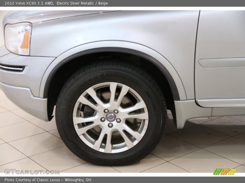 Electric Silver Metallic / Beige 2013 Volvo XC90 3.2 AWD