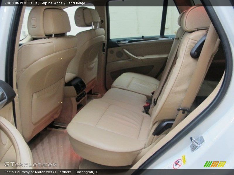 Alpine White / Sand Beige 2008 BMW X5 3.0si
