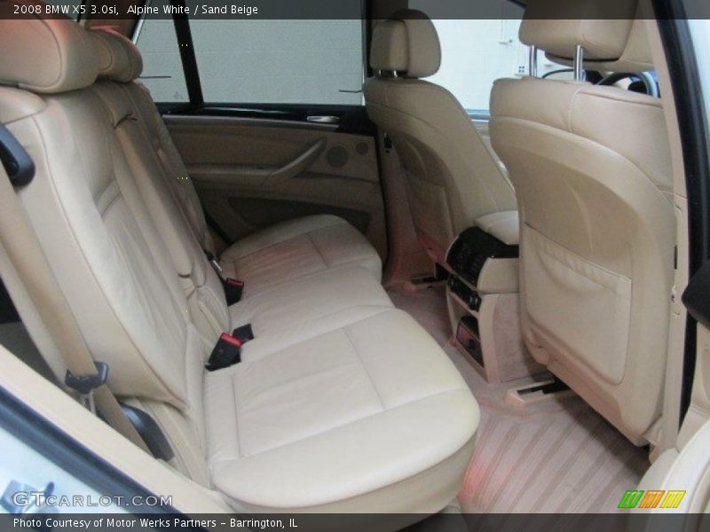 Alpine White / Sand Beige 2008 BMW X5 3.0si