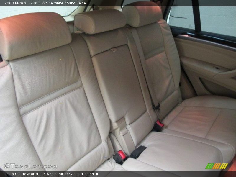 Alpine White / Sand Beige 2008 BMW X5 3.0si