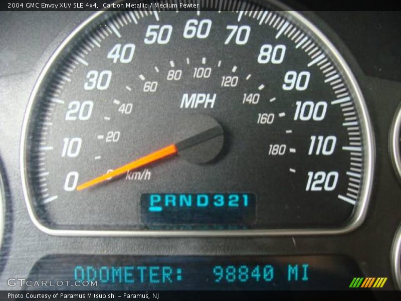 Carbon Metallic / Medium Pewter 2004 GMC Envoy XUV SLE 4x4