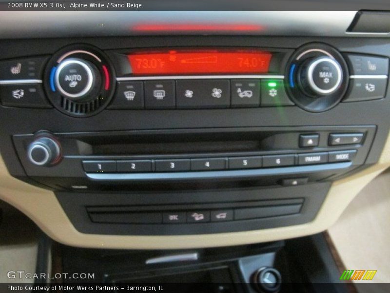 Alpine White / Sand Beige 2008 BMW X5 3.0si