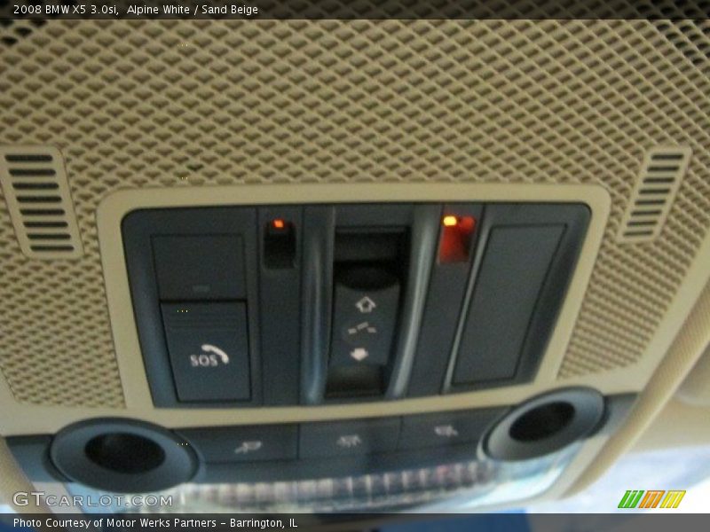 Alpine White / Sand Beige 2008 BMW X5 3.0si
