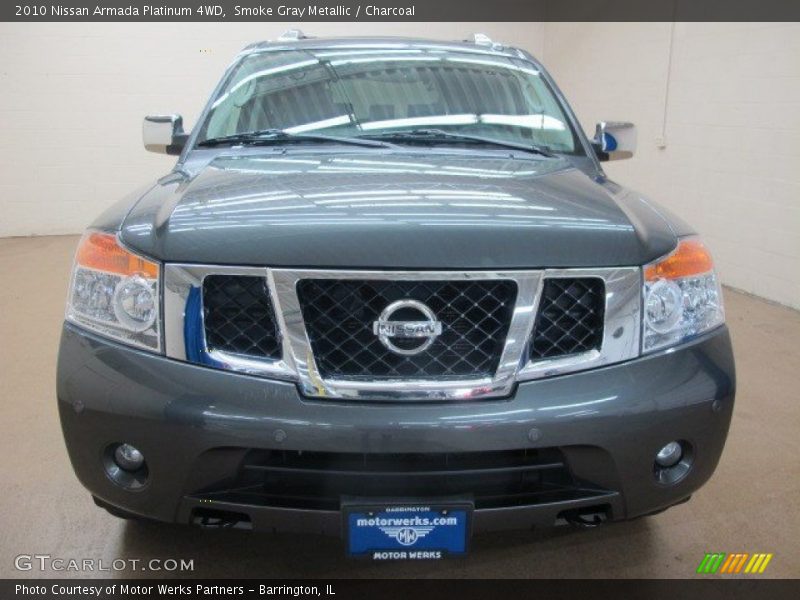 Smoke Gray Metallic / Charcoal 2010 Nissan Armada Platinum 4WD