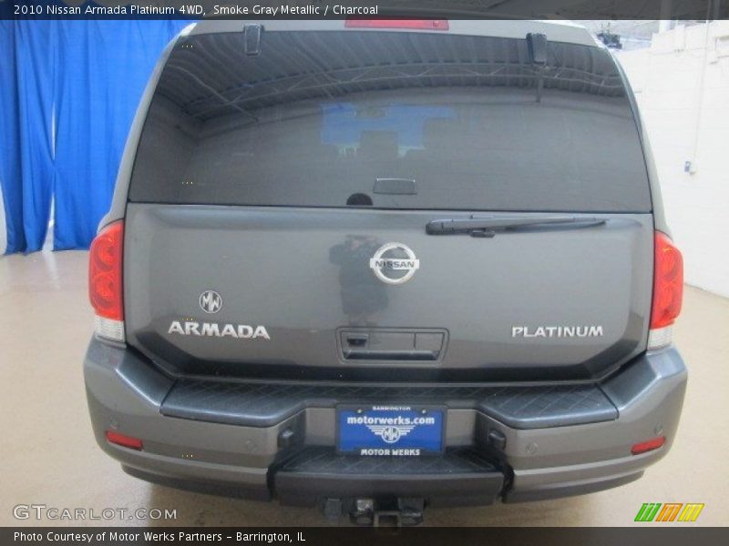 Smoke Gray Metallic / Charcoal 2010 Nissan Armada Platinum 4WD