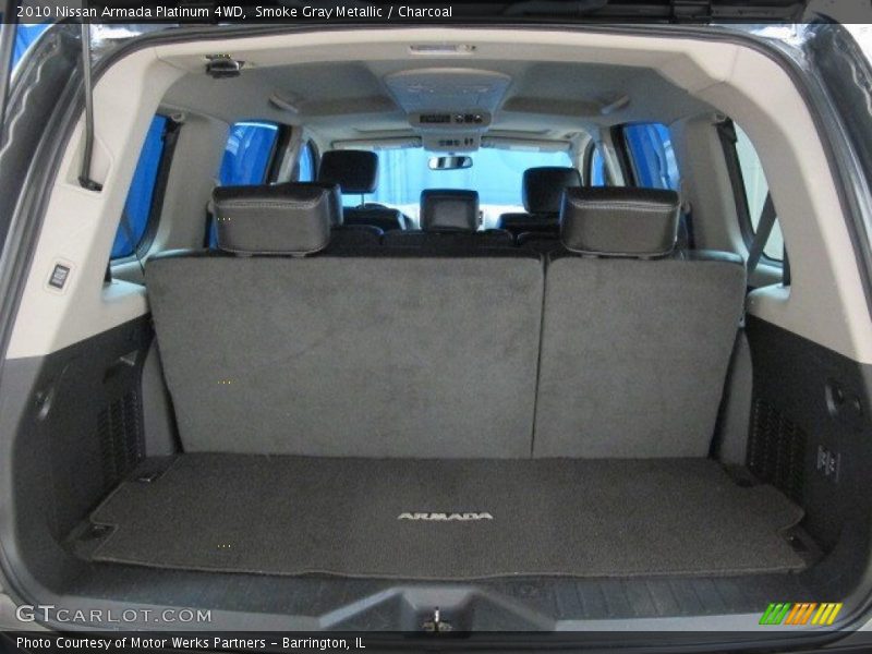 Smoke Gray Metallic / Charcoal 2010 Nissan Armada Platinum 4WD