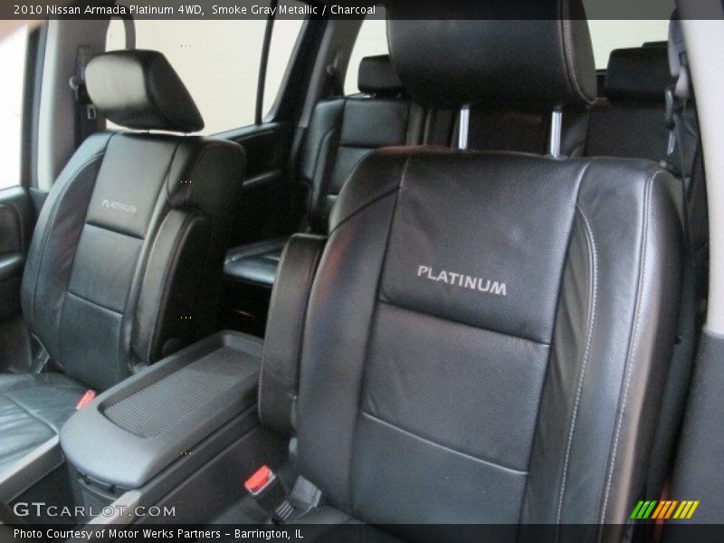 Smoke Gray Metallic / Charcoal 2010 Nissan Armada Platinum 4WD
