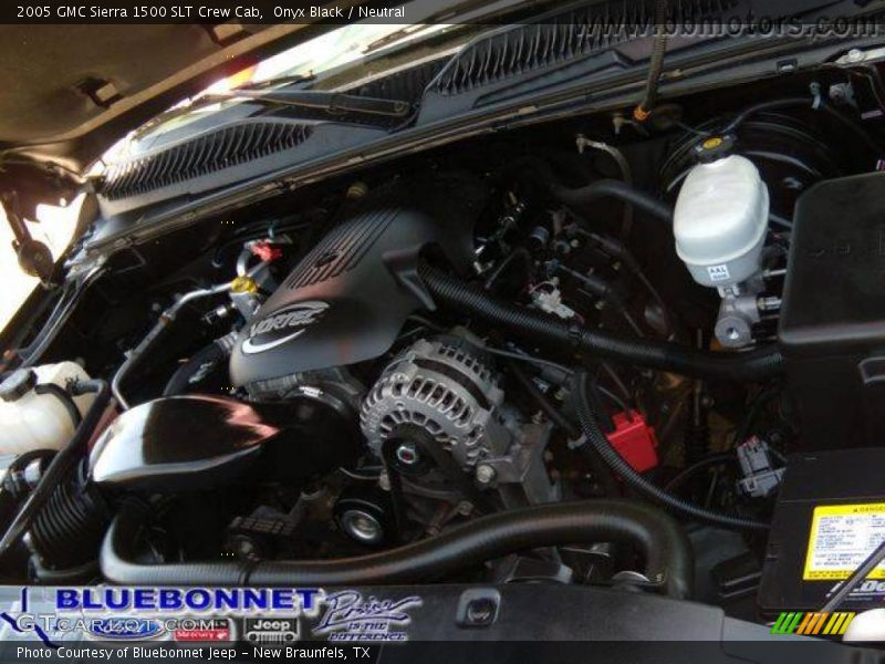 Onyx Black / Neutral 2005 GMC Sierra 1500 SLT Crew Cab