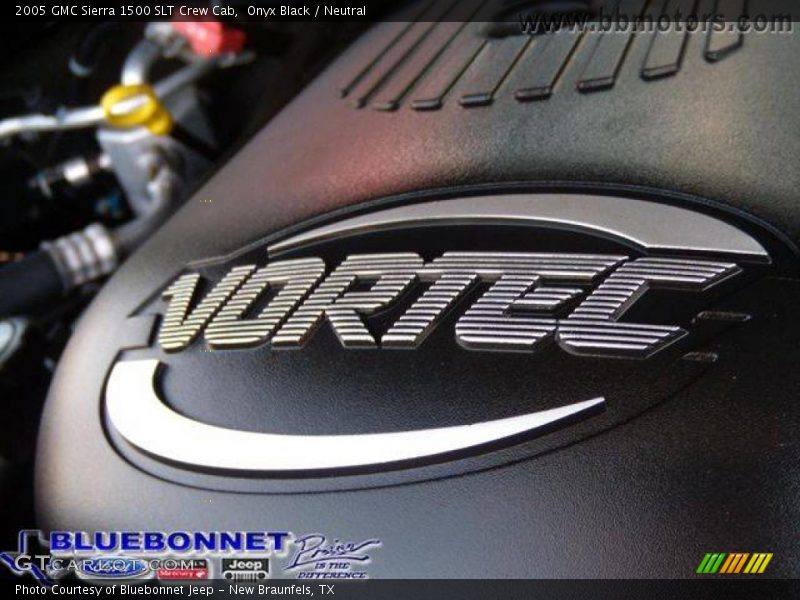 Onyx Black / Neutral 2005 GMC Sierra 1500 SLT Crew Cab