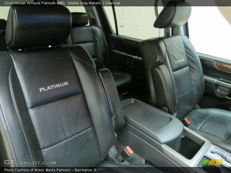 Smoke Gray Metallic / Charcoal 2010 Nissan Armada Platinum 4WD