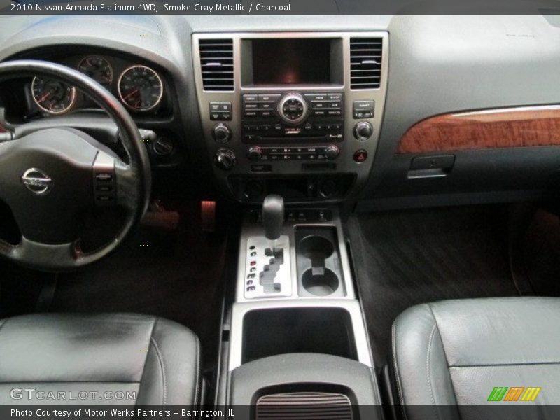 Smoke Gray Metallic / Charcoal 2010 Nissan Armada Platinum 4WD