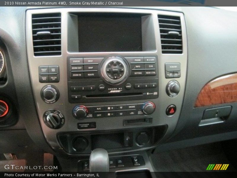 Smoke Gray Metallic / Charcoal 2010 Nissan Armada Platinum 4WD