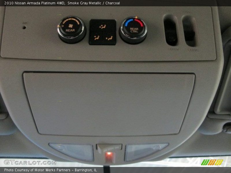 Smoke Gray Metallic / Charcoal 2010 Nissan Armada Platinum 4WD