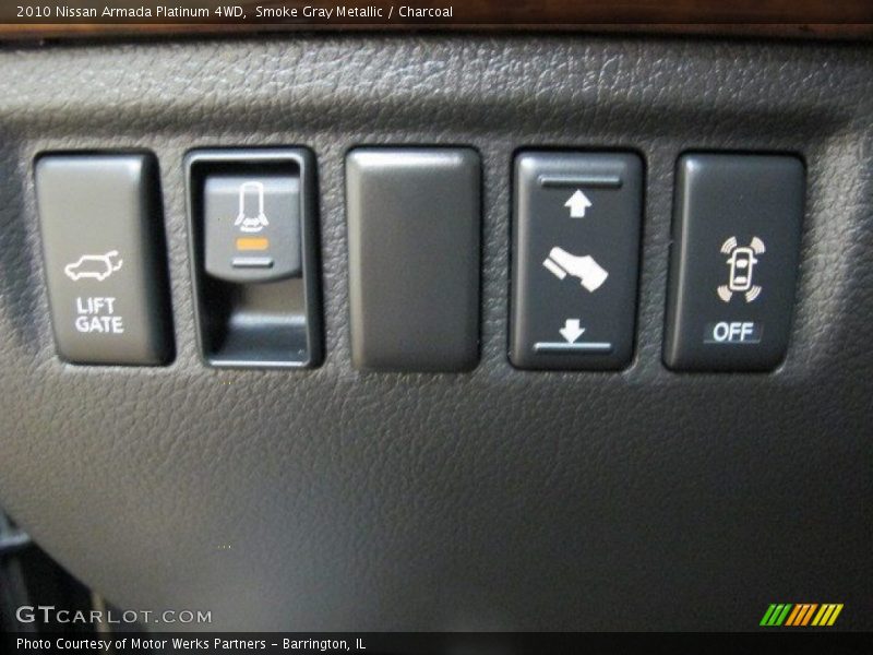 Smoke Gray Metallic / Charcoal 2010 Nissan Armada Platinum 4WD