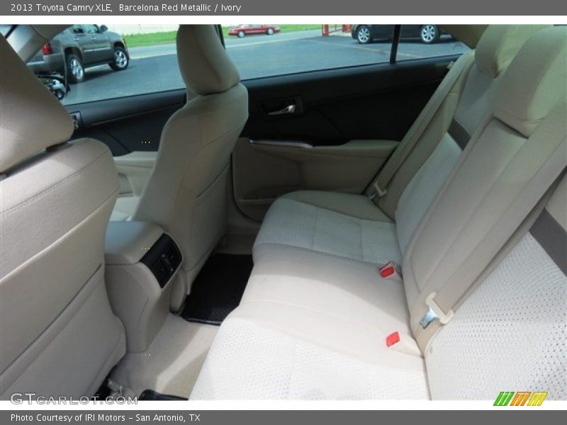 Barcelona Red Metallic / Ivory 2013 Toyota Camry XLE