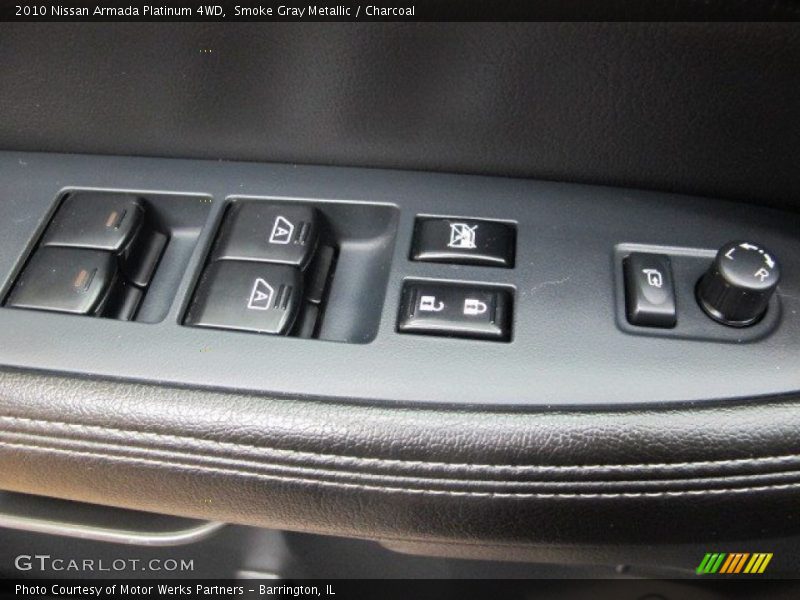 Smoke Gray Metallic / Charcoal 2010 Nissan Armada Platinum 4WD
