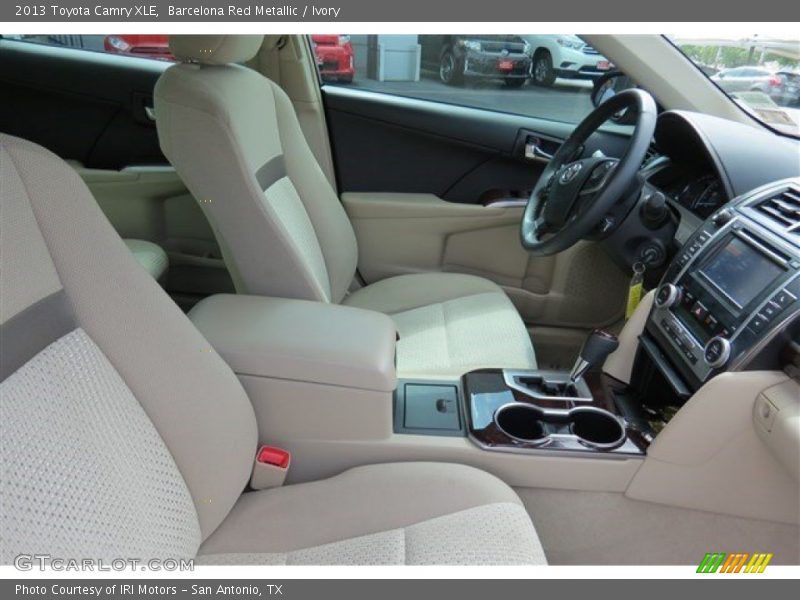 Barcelona Red Metallic / Ivory 2013 Toyota Camry XLE