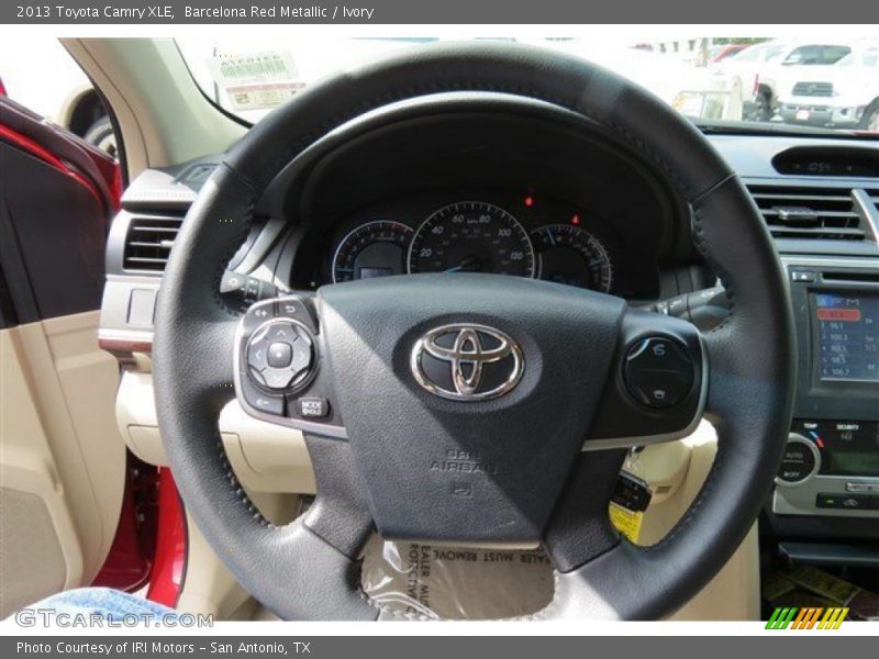 Barcelona Red Metallic / Ivory 2013 Toyota Camry XLE
