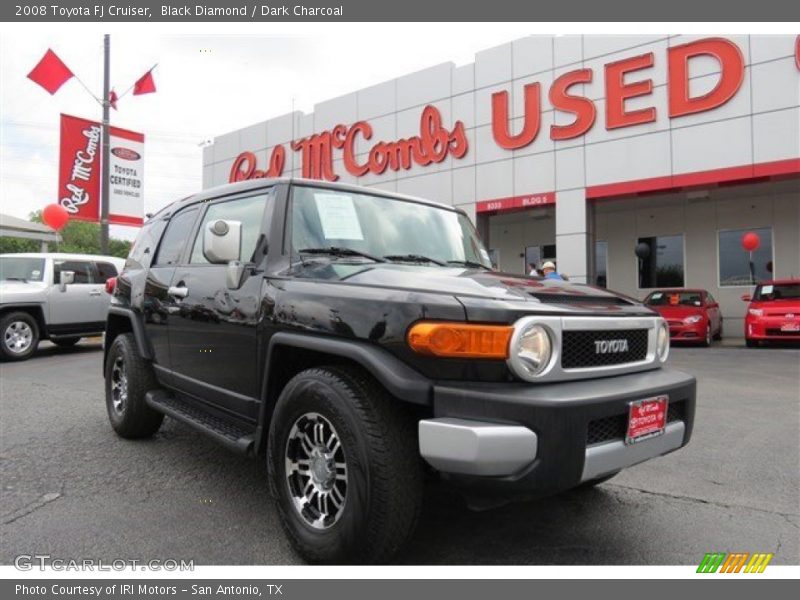 Black Diamond / Dark Charcoal 2008 Toyota FJ Cruiser