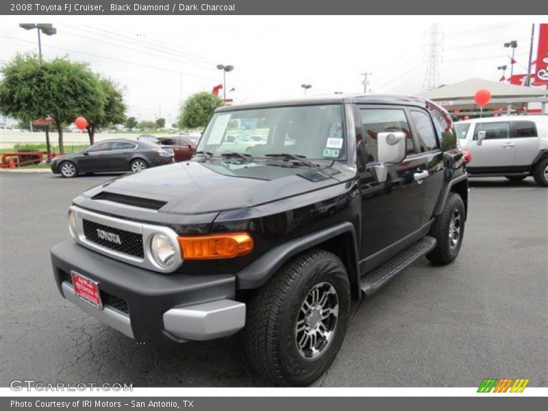 Black Diamond / Dark Charcoal 2008 Toyota FJ Cruiser