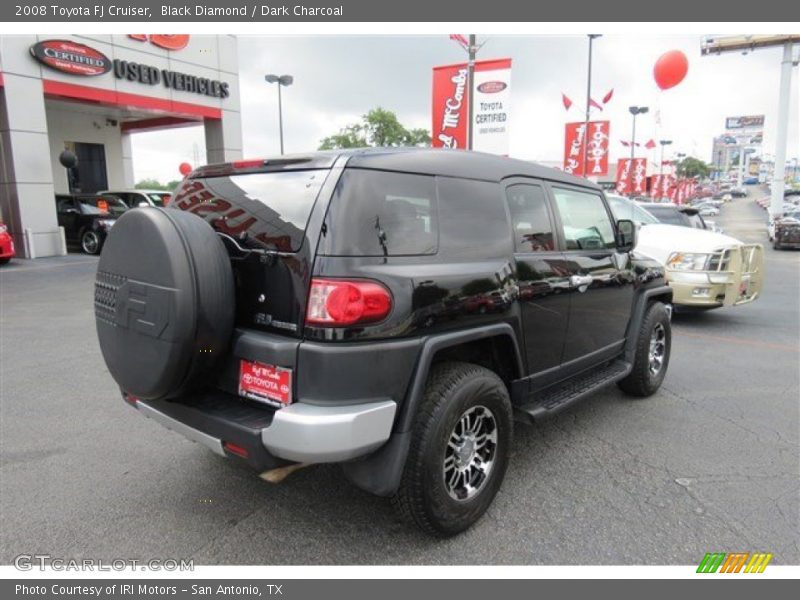 Black Diamond / Dark Charcoal 2008 Toyota FJ Cruiser