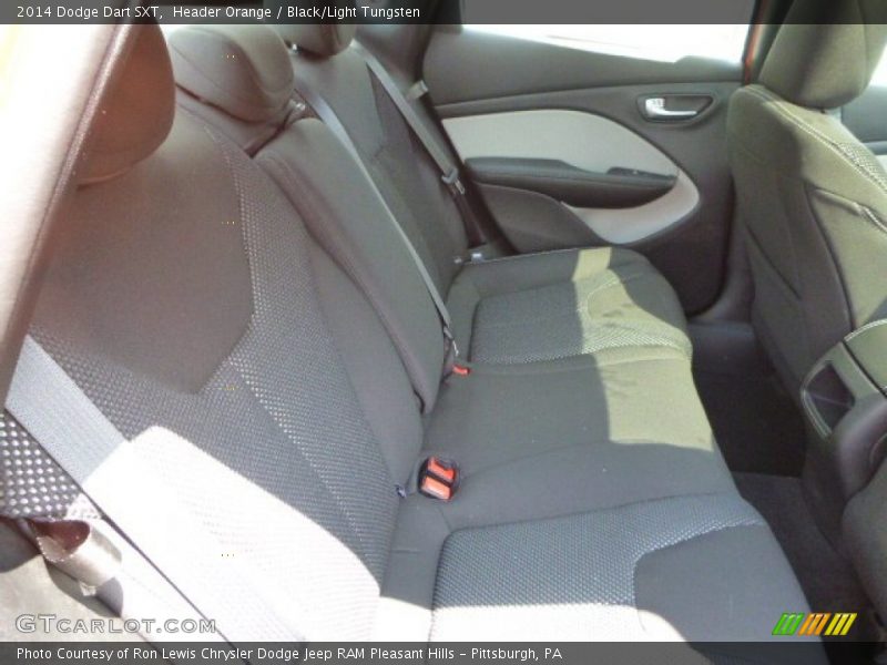 Header Orange / Black/Light Tungsten 2014 Dodge Dart SXT