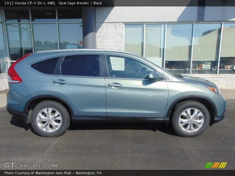 Opal Sage Metallic / Black 2012 Honda CR-V EX-L 4WD