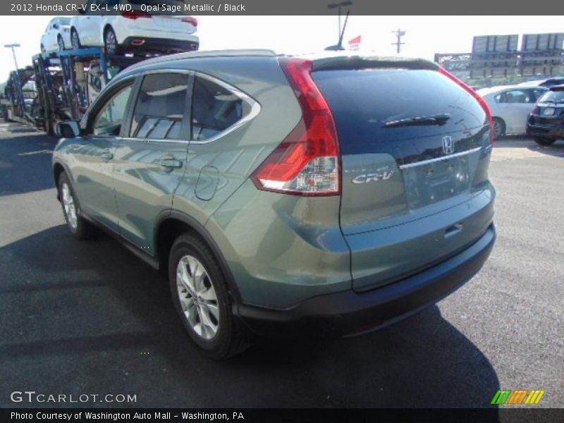 Opal Sage Metallic / Black 2012 Honda CR-V EX-L 4WD