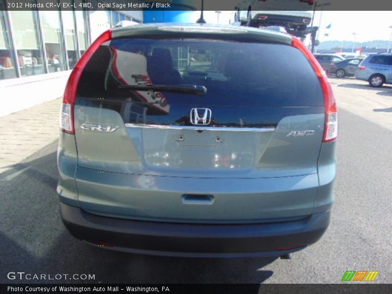 Opal Sage Metallic / Black 2012 Honda CR-V EX-L 4WD