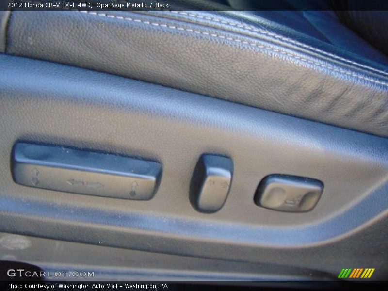 Opal Sage Metallic / Black 2012 Honda CR-V EX-L 4WD