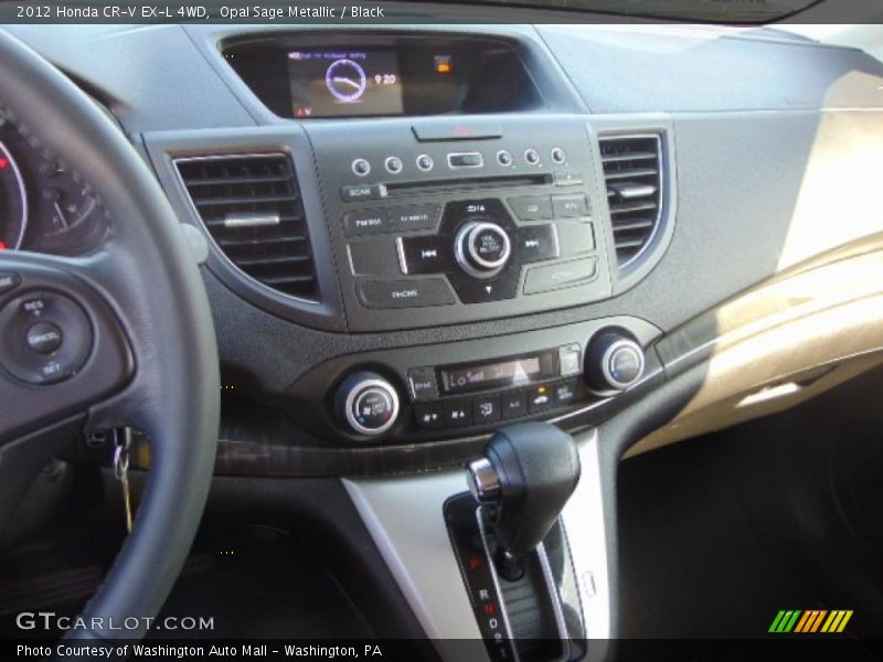 Opal Sage Metallic / Black 2012 Honda CR-V EX-L 4WD