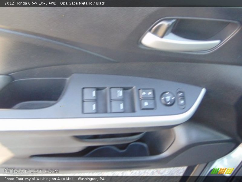 Opal Sage Metallic / Black 2012 Honda CR-V EX-L 4WD