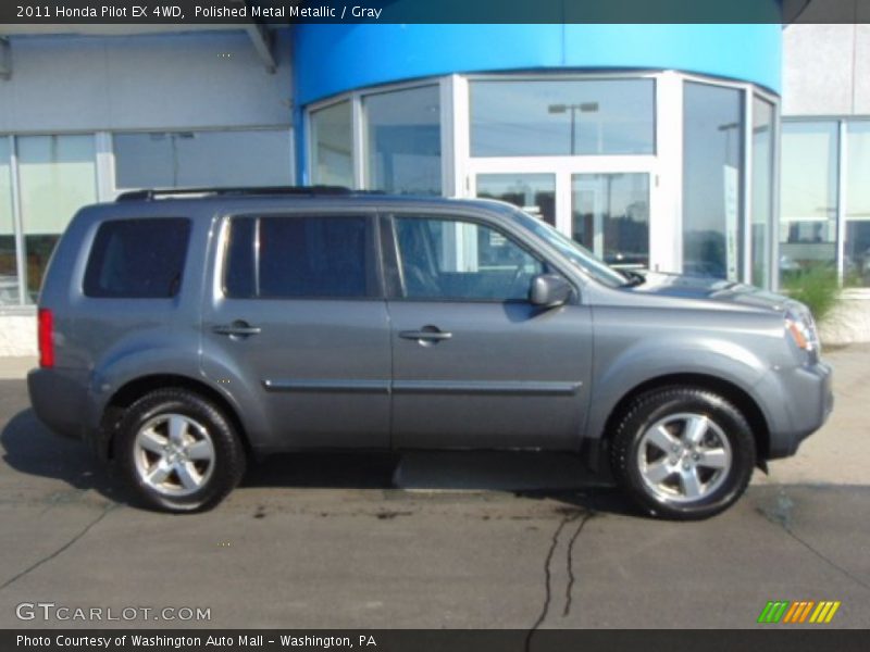Polished Metal Metallic / Gray 2011 Honda Pilot EX 4WD