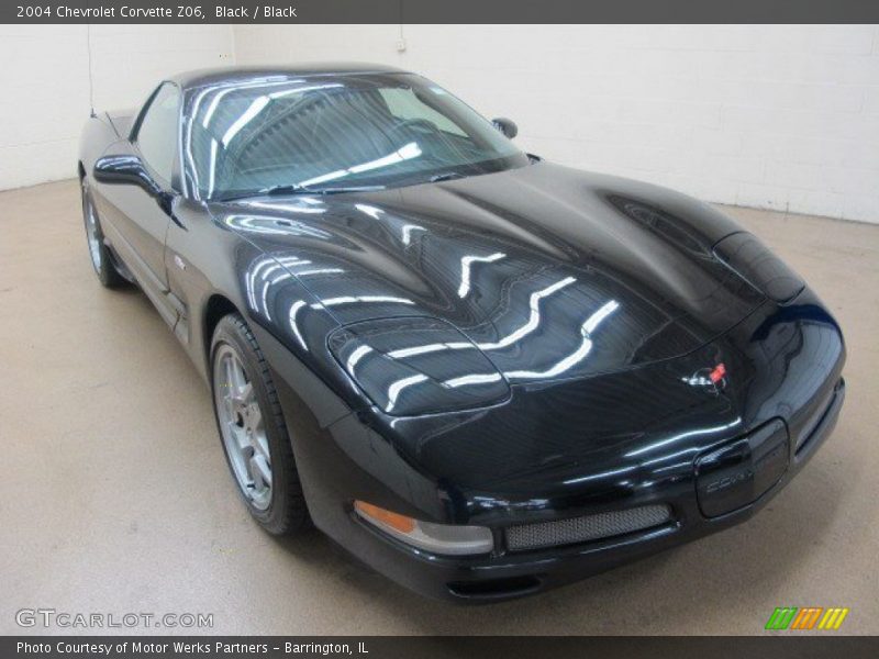 Black / Black 2004 Chevrolet Corvette Z06