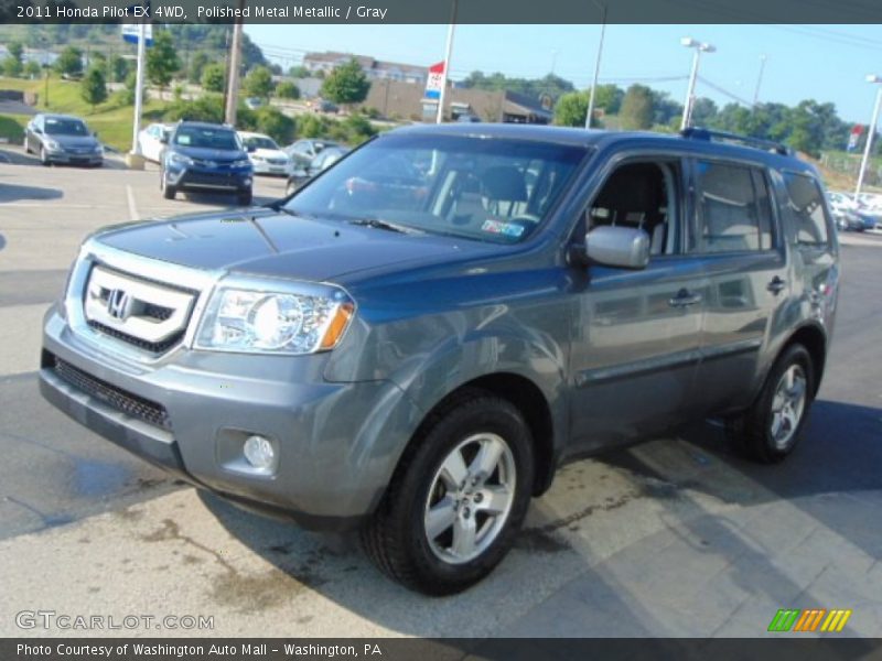 Polished Metal Metallic / Gray 2011 Honda Pilot EX 4WD