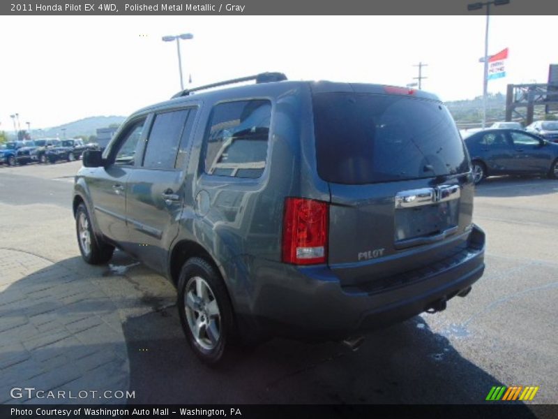 Polished Metal Metallic / Gray 2011 Honda Pilot EX 4WD