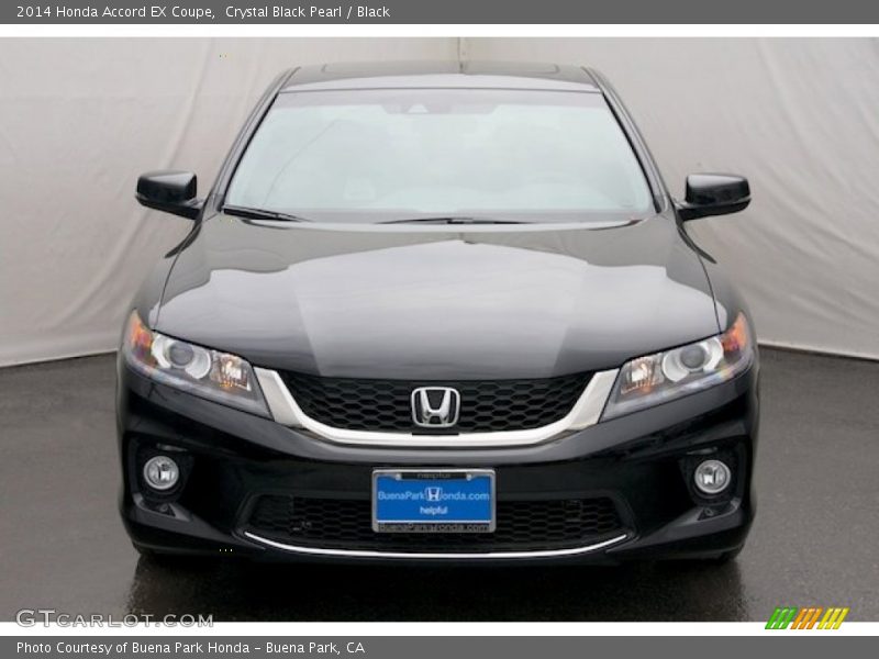 Crystal Black Pearl / Black 2014 Honda Accord EX Coupe