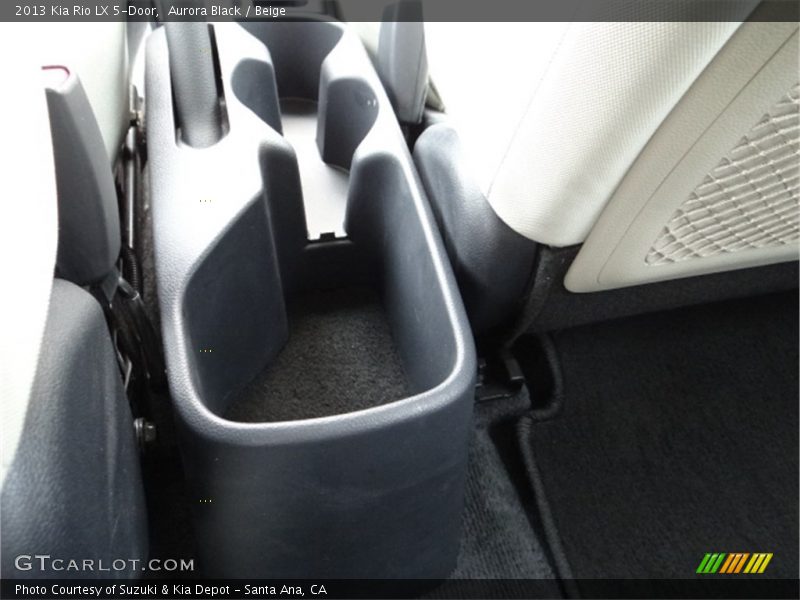 Aurora Black / Beige 2013 Kia Rio LX 5-Door