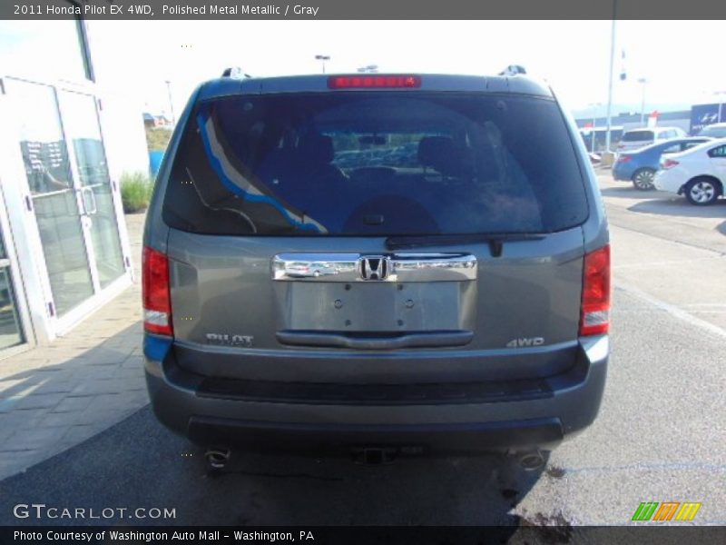 Polished Metal Metallic / Gray 2011 Honda Pilot EX 4WD