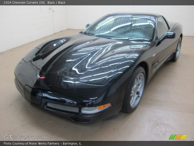 Black / Black 2004 Chevrolet Corvette Z06