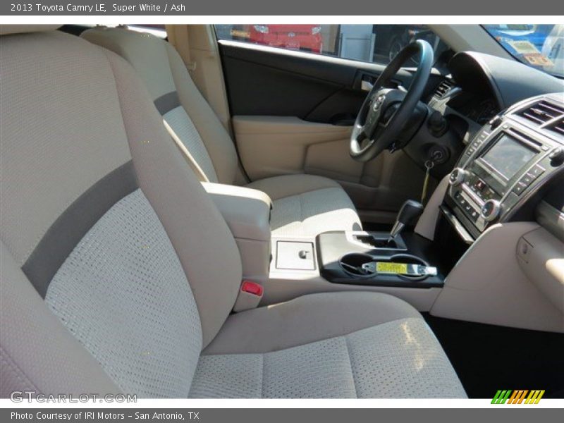 Super White / Ash 2013 Toyota Camry LE