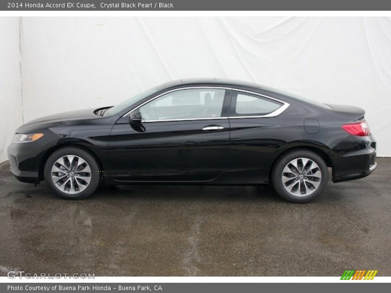 Crystal Black Pearl / Black 2014 Honda Accord EX Coupe