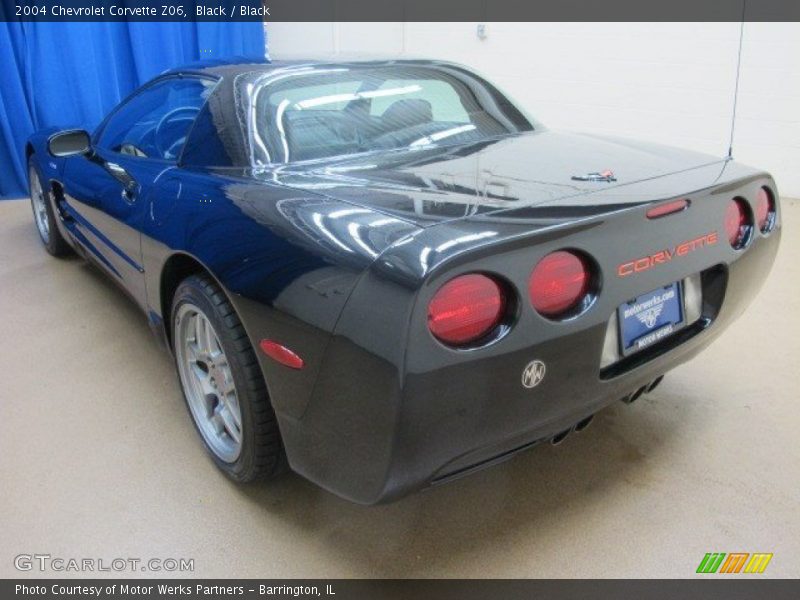 Black / Black 2004 Chevrolet Corvette Z06