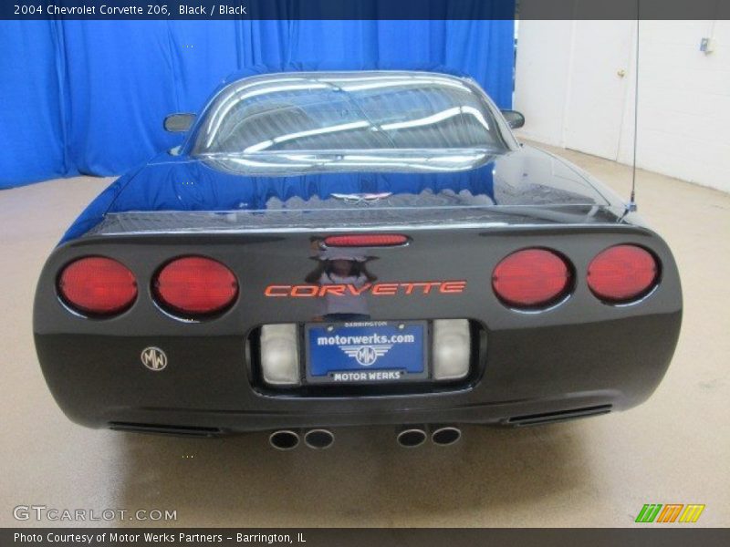 Black / Black 2004 Chevrolet Corvette Z06
