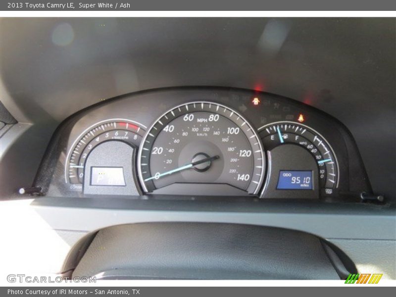 Super White / Ash 2013 Toyota Camry LE
